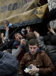 Image of Europe struggles to accept migrant influx (Reuters).